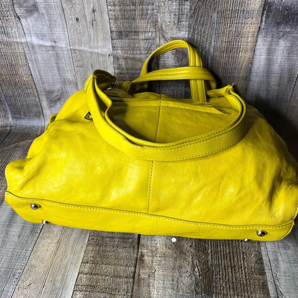 Finn Esker Yellow Women's shoulder Crossbody Bag - Picture 9 of 16